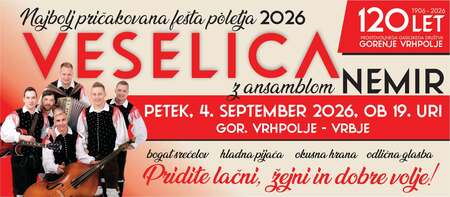 Gasilska veselica PGD Vrhpolje